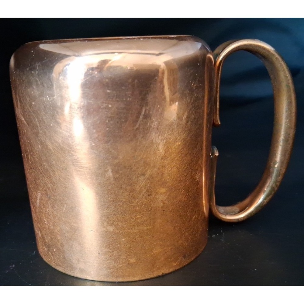 Vintage Copper Moscow Mule Mug with Donkeys - Picture 10 of 16